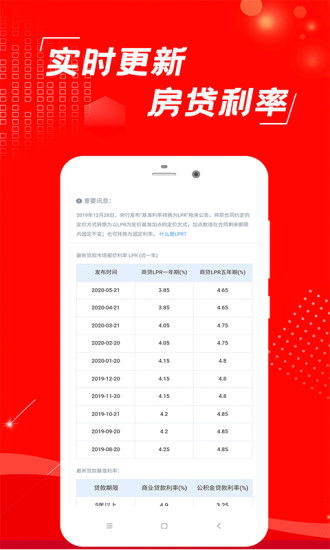 房贷计算器 2020 最新，助力你的购房决策