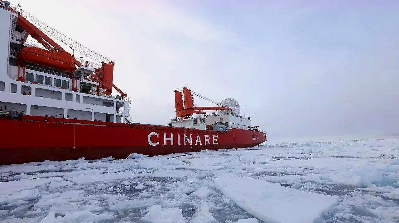 中国最新破冰船，探索冰雪世界的先锋